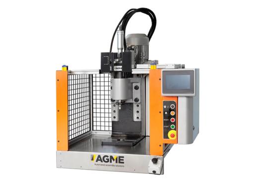 AGME tabletop hydraulic press